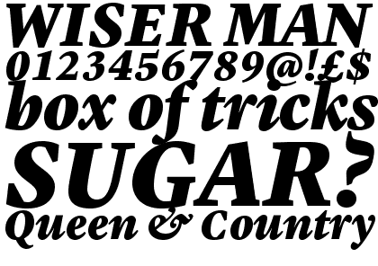 Malabar&trade; Pro Heavy Italic