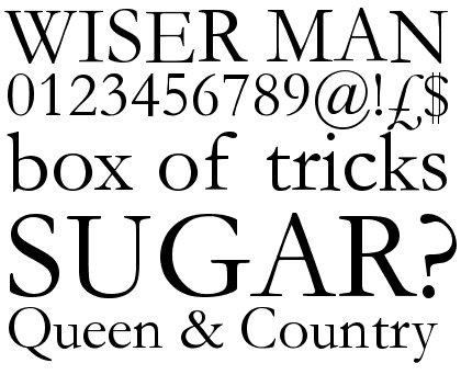 Monotype Garamond Roman ESQ