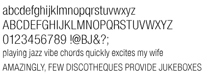 Nimbus Sans Cyrillic Light Condensed (D)