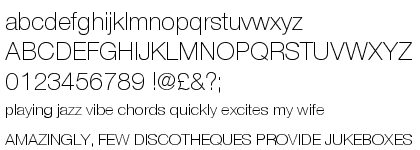 Nimbus Sans Novus Light (D)