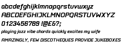 Positec Bold Italic