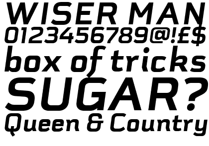 Schwager Sans Black Italic