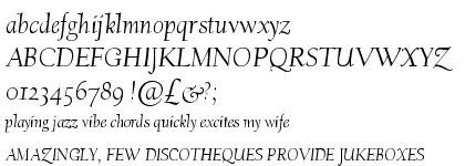 Scripps College Old Style Std Italic