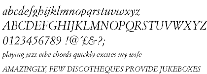 Simoncini Garamond&trade; Italic