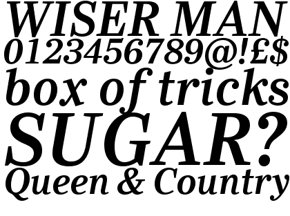 Ysobel Semi Bold Italic